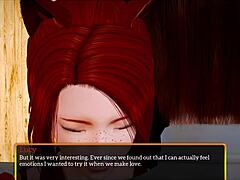 red-haired star in cartoon heat