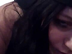Stunning Girl’s BBC Throat Play