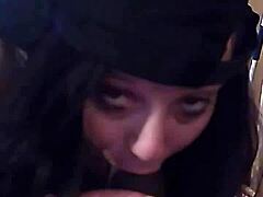 Big black cock slams huge ass hard