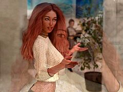 Animated beauty in 3D realm
