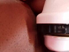 subtle massage turns into a daring release