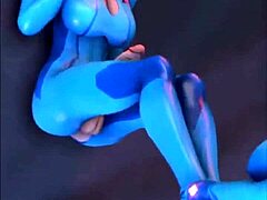 anime solo wild stripping dance