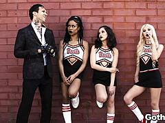 Goth Cheerleaders’ Fierce Action