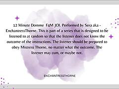 Femdom Tease with Cruel Orgasm Denial Instructions