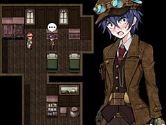 Detective girl aids inventor in feeling a tight creampie in steam city