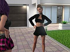 3D Star's Sultry Oral Scene