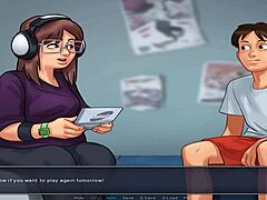 steamy game-themed porn with bold assets