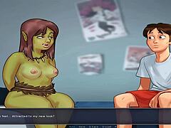 steamy game-themed porn with bold assets