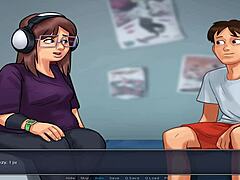 steamy game-themed porn with bold assets