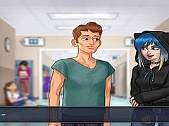steamy game-themed porn with bold assets