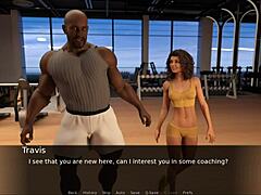 3d hentai interracial creampie thrills