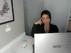 CURVY SECRETARY’S DIRTY OFFICE SURPRISE