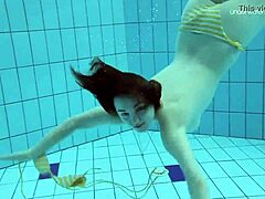 Lada Poleshuk's steamy underwater reveal