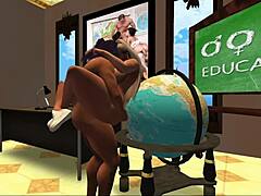 Classroom Turns Wild and Unrestrained