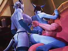 3D Fantasy Role-Play Seduction Unleashed