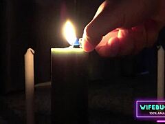Wifebucket’s Valentine Threesome in Candlelight