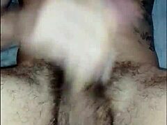 Finishing in a morning anal session