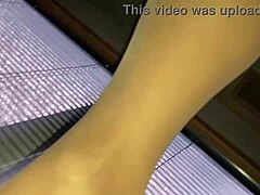 Feet Fetish Video with Explosive Finishes