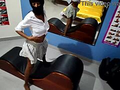 Petite latina milf strips for stepdad’s gift
