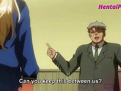 anime blonde’s curvy allure