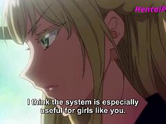 anime blonde’s curvy allure