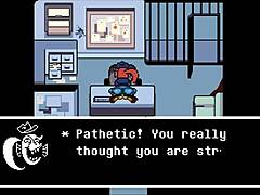 undynes bold moves in undertale world