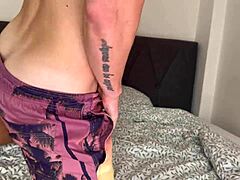 Hardcore Gay Masturbation Mimicking Raw Sex