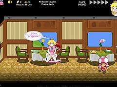 Peach's seductive anime tale