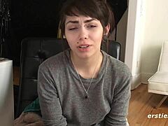 all natural sloan fingers hairy pussy hard