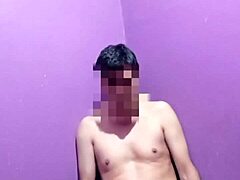 Chavito 19-Year-Old Gay Solo Masturbation Session
