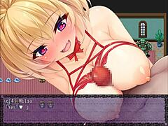 Brave Princess Milia Fucked In Hentai Game