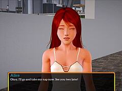 My new family game with redhead tits