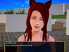 My new family game with redhead tits