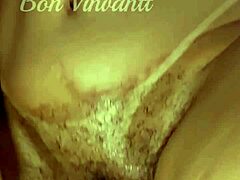 intimate close-up reveals raw passion