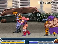 muscular lady rules hentai clash