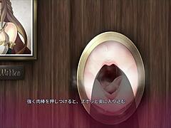 ever seen an anime girl suck through a wall?