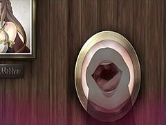 ever seen an anime girl suck through a wall?