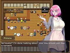 Perverted Client Grabs Waitress Boobs in Anime
