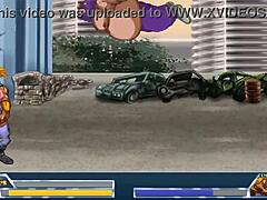muscular lady rules hentai clash