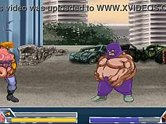 muscular lady rules hentai clash