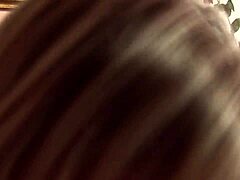 honey skin ebony fucks stud and licks cum