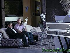 Slutty Teen Sucks Stepbro for Taboo Thrill