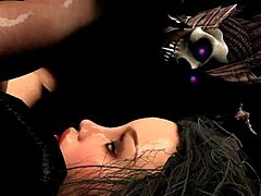 Curves in Shadowy Passion Scene