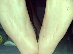 have you seen blue sweaty socks with barefeet cumshot?