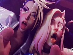 3D Animated Oral and Climax Delights