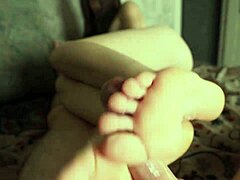 Intimate Foot Play Scene
