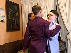 Gay seduction ignites raw passion