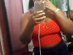 Hot Brunette's Sizzling Dance Moves