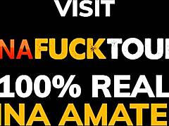 Big Cock Teases Amateur Latina Pussy in Bedroom