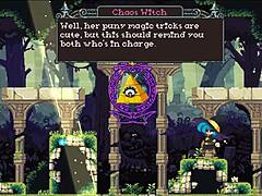 Assets bounce in Flip Witch